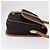 SAINT LAURENT Borsa a Spalla in Tela Rivestita Nera Oro Auth 170468 Nero D'oro - vista 4