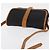 SAINT LAURENT Borsa a Spalla in Tela Rivestita Nera Oro Auth 170468 Nero D'oro - vista 6