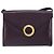 Céline Borsa a Spalla CELINE Circle in Pelle Viola Oro Auth 159845V D'oro Porpora - vista 2