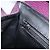 Céline Borsa a Spalla CELINE Circle in Pelle Viola Oro Auth 159845V D'oro Porpora - vista 21