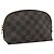 LOUIS VUITTON Pochette Cosmética PM Damier Ebene N47516 Auth LV 169824