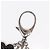 LOUIS VUITTON Bijusac Fleur Deux Charm metallo Argento M65084 LV Auth bs32992 - vista 11