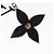 LOUIS VUITTON Bijusac Fleur Deux Charm metallo Argento M65084 LV Auth bs32992 - vista 4