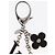 LOUIS VUITTON Bijusac Fleur Deux Charm metallo Argento M65084 LV Auth bs32992 - vista 6
