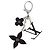 LOUIS VUITTON Bijusac Fleur Deux Charm metallo Argento M65084 LV Auth bs32992 - vista 7