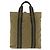 Hermès HERMES Fourre Tout Cabass Hand Bag Canvas Khaki Auth 163450 - view 3