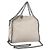 Autre Marque Bolso Falabella Chain Stella McCartney de poliéster 2en1 Blanco 495151 Auth BA10096 Plata