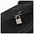 PRADA Hand Bag Nylon 2way Black Silver Auth 164859 Silvery - view 18