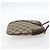 Borsa Sherry Line GG Supreme Web di GUCCI in PVC beige e oro 904 02 047 Auth 169025 D'oro - vista 5