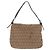 FENDI Zucchino Canvas Handtasche Beige Silber Authentisch ep13135 - Ansicht 3