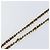 Cintura a catena CHANEL metallo Nero Oro CC Auth bs33131 D'oro - vista 6