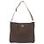 Céline Borsa a Spalla in Tela Macadam CELINE PVC Beige Oro Auth ka2067 D'oro - vista 2