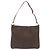Céline Borsa a Spalla in Tela Macadam CELINE PVC Beige Oro Auth ka2067 D'oro - vista 3