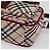 Borsa a spalla Burberry Nova Check Blue Label in nylon beige argento autentica bs33073 - vista 10