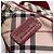 Borsa a spalla Burberry Nova Check Blue Label in nylon beige argento autentica bs33073 - vista 14