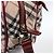 Borsa a spalla Burberry Nova Check Blue Label in nylon beige argento autentica bs33073 - vista 15