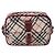 Borsa a spalla Burberry Nova Check Blue Label in nylon beige argento autentica bs33073 - vista 2