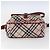 Borsa a spalla Burberry Nova Check Blue Label in nylon beige argento autentica bs33073 - vista 9