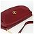 Borsa a Spalla Christian Dior in Pelle Rossa e Oro Auth ep13111 Rosso D'oro - vista 6