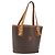 Céline Borsa Tote in Tela Macadam CELINE in Pelle PVC Marrone Oro Auth BA9942 D'oro