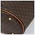 Céline Borsa Tote in Tela Macadam CELINE in Pelle PVC Marrone Oro Auth BA9942 D'oro - vista 10