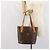 Céline Borsa Tote in Tela Macadam CELINE in Pelle PVC Marrone Oro Auth BA9942 D'oro - vista 25