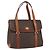 Céline Borsa a mano in tela Macadam CELINE in pelle PVC marrone oro Auth 170627 D'oro