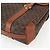 Céline Borsa a mano in tela Macadam CELINE in pelle PVC marrone oro Auth 170627 D'oro - vista 12