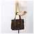 Céline Borsa a mano in tela Macadam CELINE in pelle PVC marrone oro Auth 170627 D'oro - vista 23