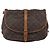LOUIS VUITTON Borsa a Spalla Monogram Saumur 35 M42254 LV Auth ka2121 Monogramma - vista 3