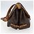 LOUIS VUITTON Borsa a Spalla Monogram Saumur 35 M42254 LV Auth ka2121 Monogramma - vista 4