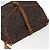 LOUIS VUITTON Borsa a Spalla Monogram Saumur 35 M42254 LV Auth ka2121 Monogramma - vista 6
