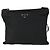 Borsa a Spalla PRADA Nylon Nero Argento Autentica 169103 - vista 2