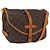 LOUIS VUITTON Borsa a Spalla Monogram Saumur 30 M42256 LV Auth am10631 Monogramma