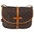 LOUIS VUITTON Borsa a Spalla Monogram Saumur 30 M42256 LV Auth am10631 Monogramma - vista 3