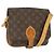 LOUIS VUITTON Monogram Cartouchiere MM Shoulder Bag M51253 LV Auth BA10177