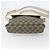 Gucci Borsa a Spalla GG Supreme PVC Beige Oro 223666 Auth 170280 D'oro - vista 9