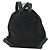 Autre Marque Zaino Stella McCartney in suede nero e argento Auth BA9895 - vista 3