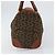 Céline Borsa a mano in tela Macadam C di CELINE con motivo carrozza, marrone e oro, autentica gh1632 - vista 4