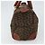 Céline Borsa a mano in tela Macadam C di CELINE con motivo carrozza, marrone e oro, autentica gh1632 - vista 5