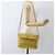 PRADA Borsa a Spalla con Catena Nylon Giallo Oro Auth bs33172 D'oro - vista 24