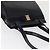 Bolsa de Ombro Vala Ribbon em Couro Azul Marinho e Ouro Auth 170410 da Salvatore Ferragamo Dourado - vista 6