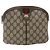 Borsa Sherry Line GG Supreme Web di GUCCI in PVC beige e oro 904 02 047 Auth ka2077 D'oro - vista 2