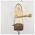 Borsa a Spalla con Catena Prada in Nylon Marrone Oro Auth bs33167 D'oro - vista 25