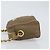 Borsa a Spalla con Catena Prada in Nylon Marrone Oro Auth bs33167 D'oro - vista 5
