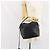 Borsa a mano LOEWE in pelle nera argento autentica 169484 Nero - vista 22