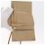 LOUIS VUITTON Cartera Walker Monogram Vernis Beige M91074 LV Auth ep13003 - vista 16