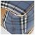 Borsa a Spalla Burberrys Nova Check PVC Blu Oro Auth BA9593 D'oro - vista 13