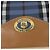 Borsa a Spalla Burberrys Nova Check PVC Blu Oro Auth BA9593 D'oro - vista 14