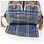 Borsa a Spalla Burberrys Nova Check PVC Blu Oro Auth BA9593 D'oro - vista 16